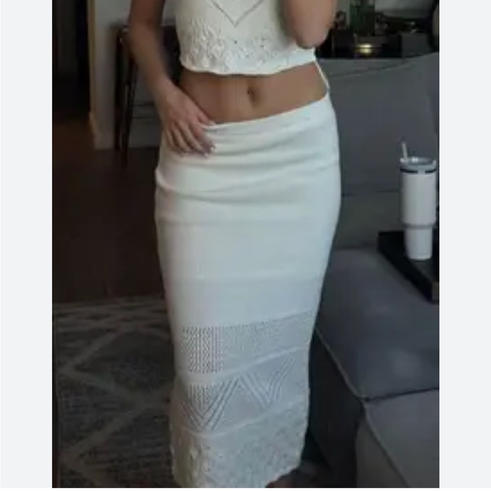 House of Harlow Knit Skirt